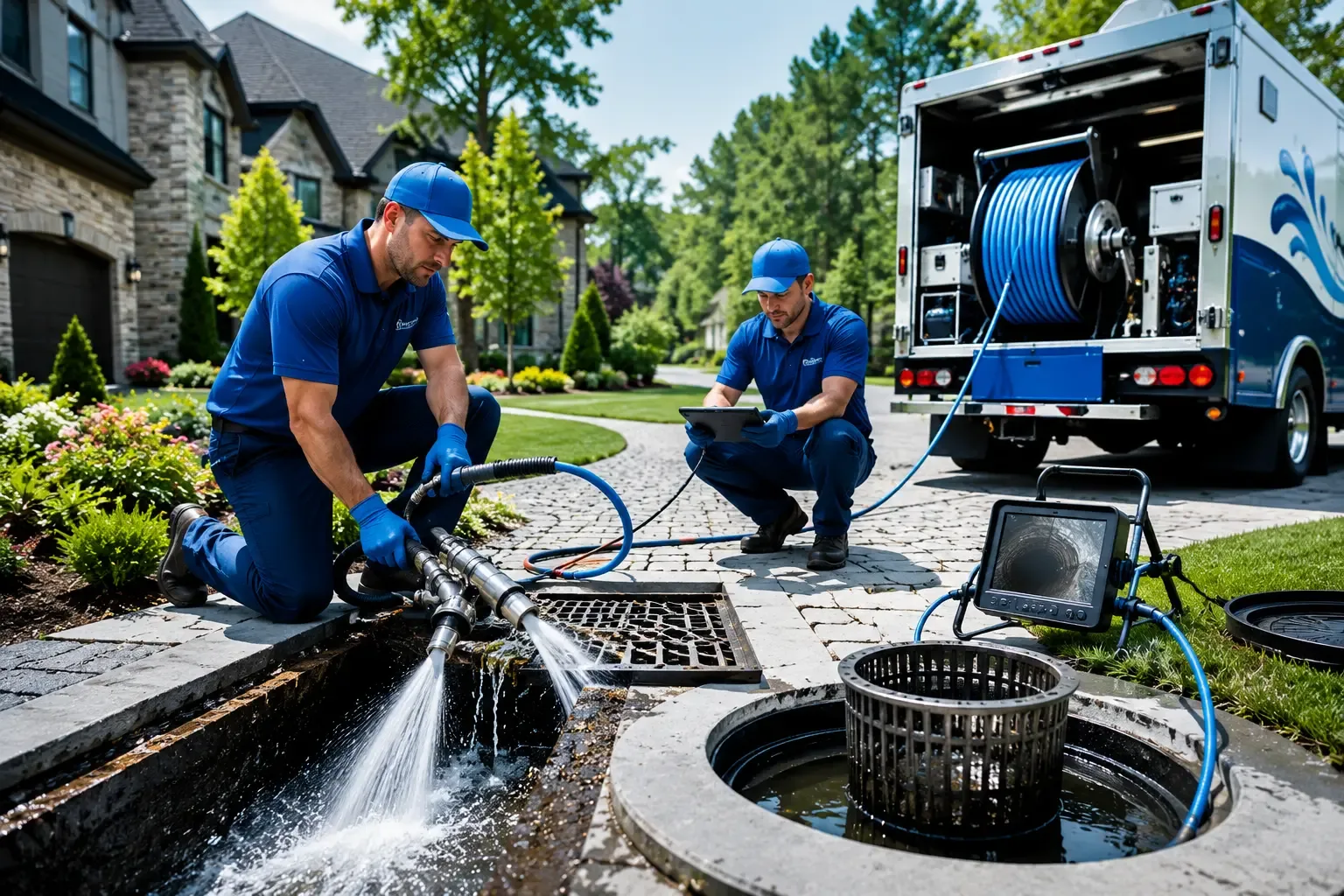 Local outdoor drain cleaning professionals in Oak Ridge, PA